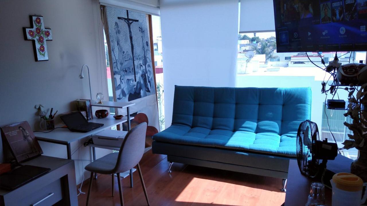 Habitacion Matrimonial Con Cama Y Sofa Para Cuatro Personas Tlaxcalancingo 외부 사진